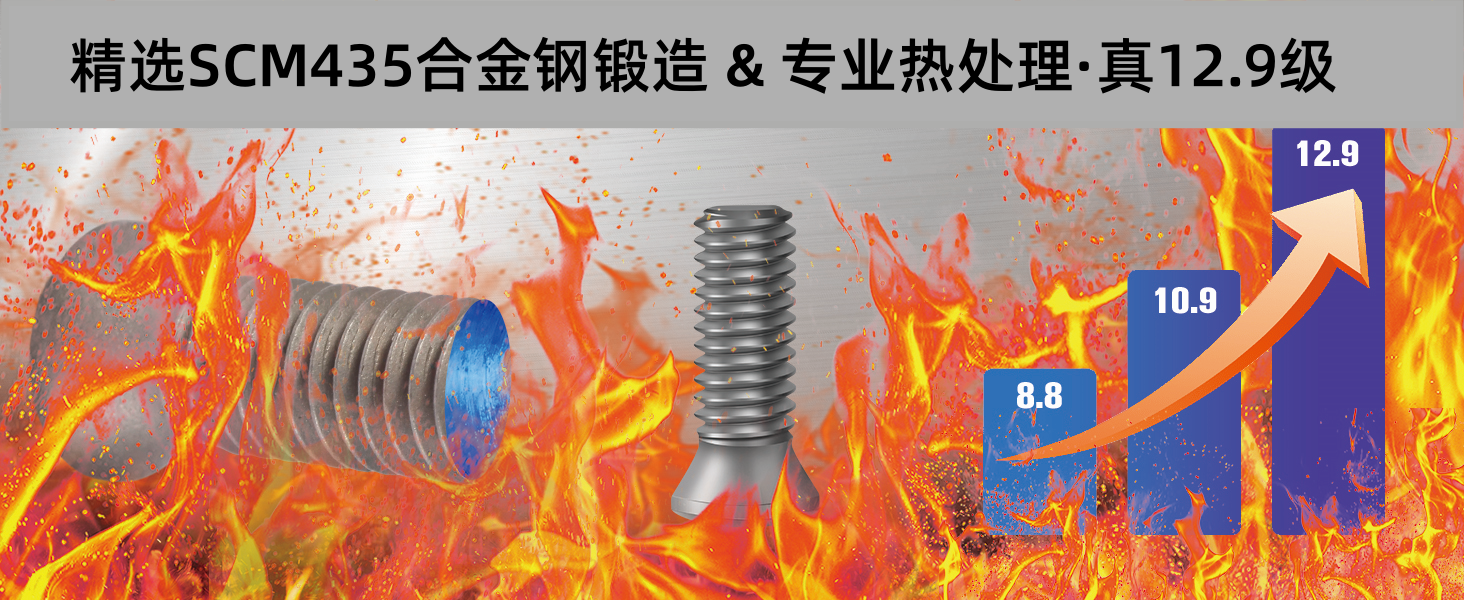 Countersunk Tooling Screw M1.8 (SCM435 alloy steel, class 12.9, plain as machined, Torx head, countersunk) — L 6.5 mm