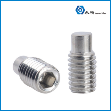 304 Stainless Steel Hexagon Socket Round Point Grub Screw