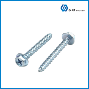 Hexagon Head with Washer Cross Recessed Self-Tapping Screw