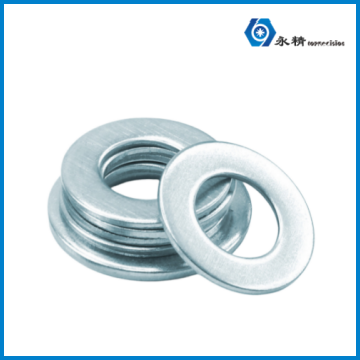 Blue and White Zinc Plated Washer