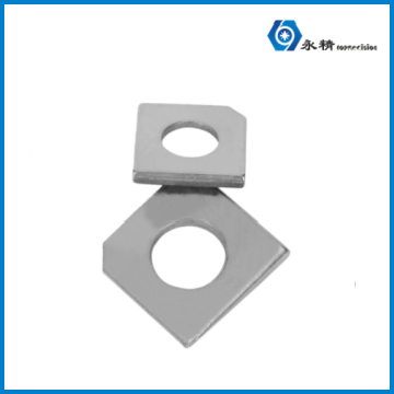 Square Slant Notched Flat Washer