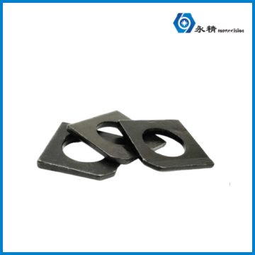 Galvanized Colorful Square Slant Notched Washer for Channel