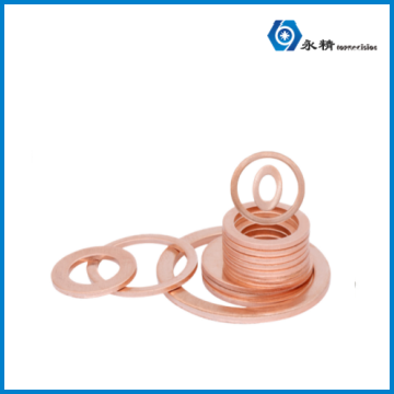 Red Copper Sealing Flat Washer