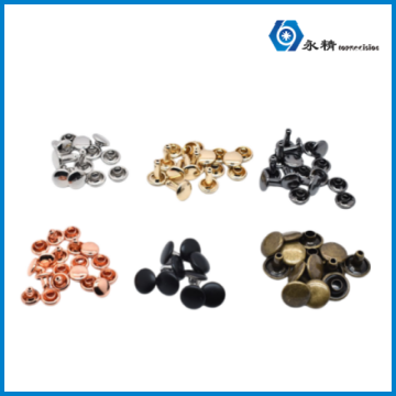 Round Full Copper Double-Sided Rivet