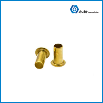Brass Eyelet Round Head Through-Hole Tubular Rivet