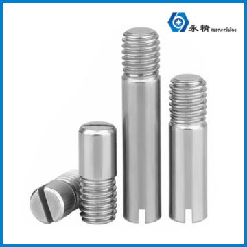 Slotted external threaded cylindrical pin