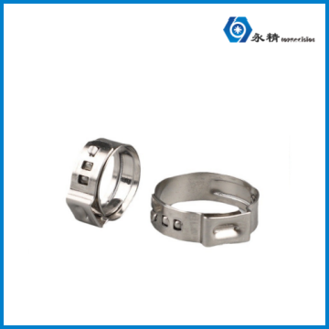 Stainless Steel Single-Ear Hose Clamp