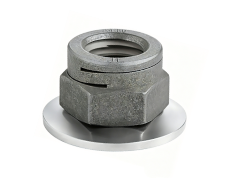 Slotted Hexagon Safety Nut