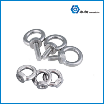 Stainless Steel O-Type Lifting Eye Bolt & Nut