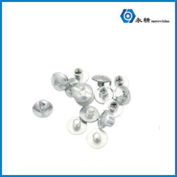 Custom 11-Slot Round Head Locking Male-Female Rivet